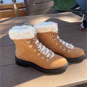 J. Crew Factory Women's Faux Winer boots-New